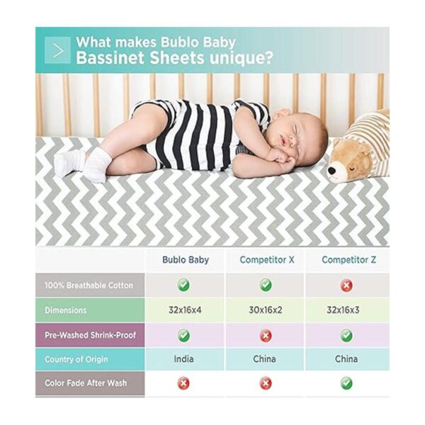Juego de sábanas de moisés para bebé para niños y niñas