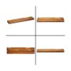 Soporte de regla de acolchado de madera de 5 ranuras y_5