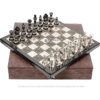 Blessings Decor Juego de mesa de ajedrez de latón de metal_1