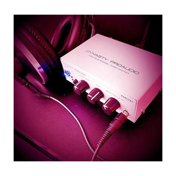 DYNASTY PROAUDIO UA2D Preamplificador USB para tocadiscos_5