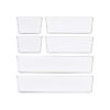 Simple Houseware Cajas organizadoras de plástico