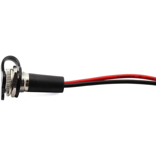 Tegg DC099A DC hembra montaje panel cable de carga roscado