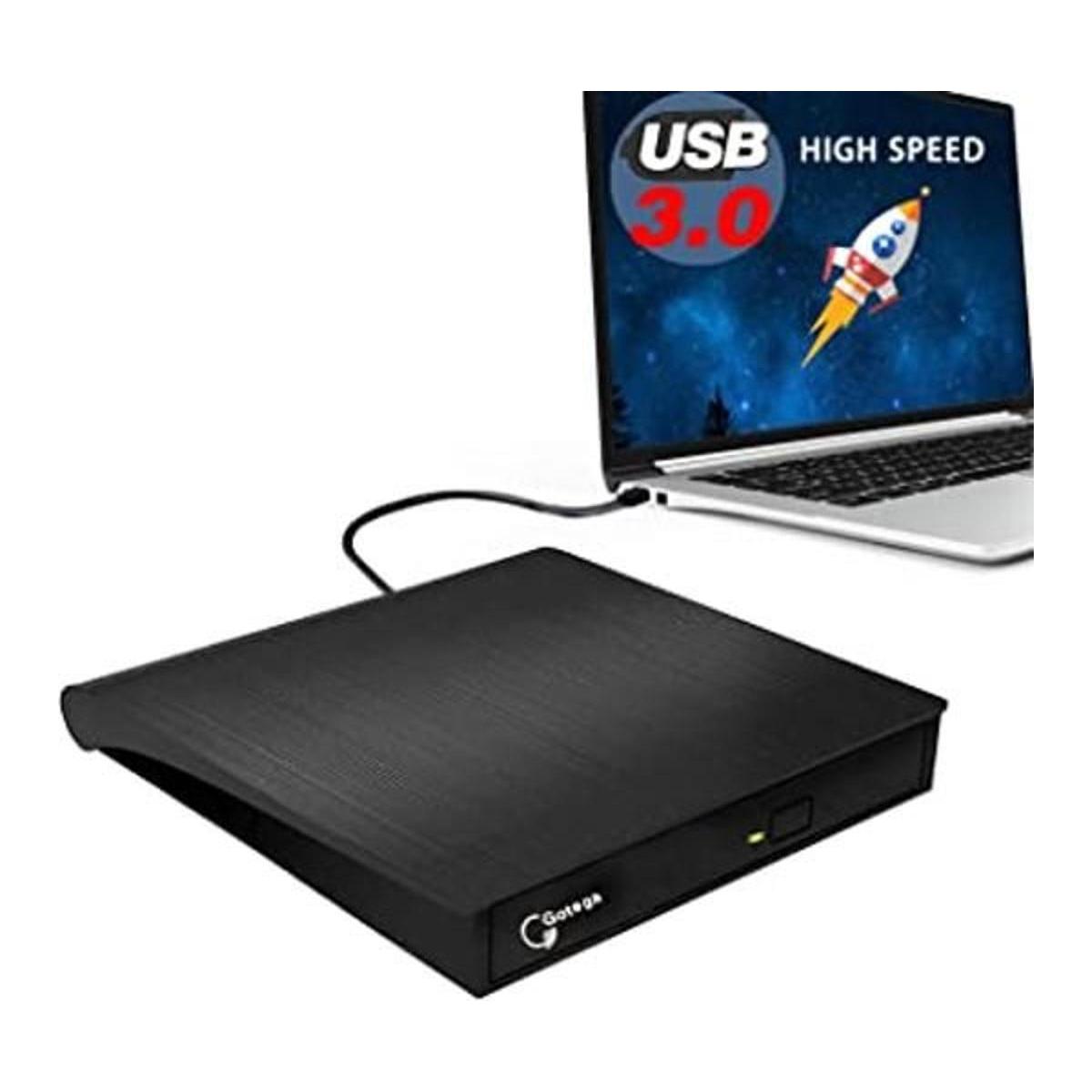 Unidad de DVD externa USB 3.0 portátil CDDVD
