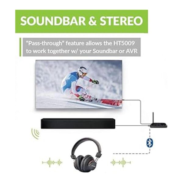 Avantree HT5009 Auriculares Bluetooth inalámbricos de 40_2