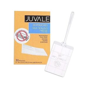 Juvale Adehesive Paquete de 30 bolsas de laminación para_1