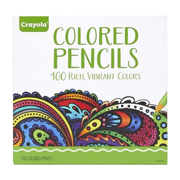 Crayola 100 lápices de colores regalos para niños_2