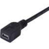 CERRXIAN Cable Mini USB Combo Mini USB Hembra a ángulo_3