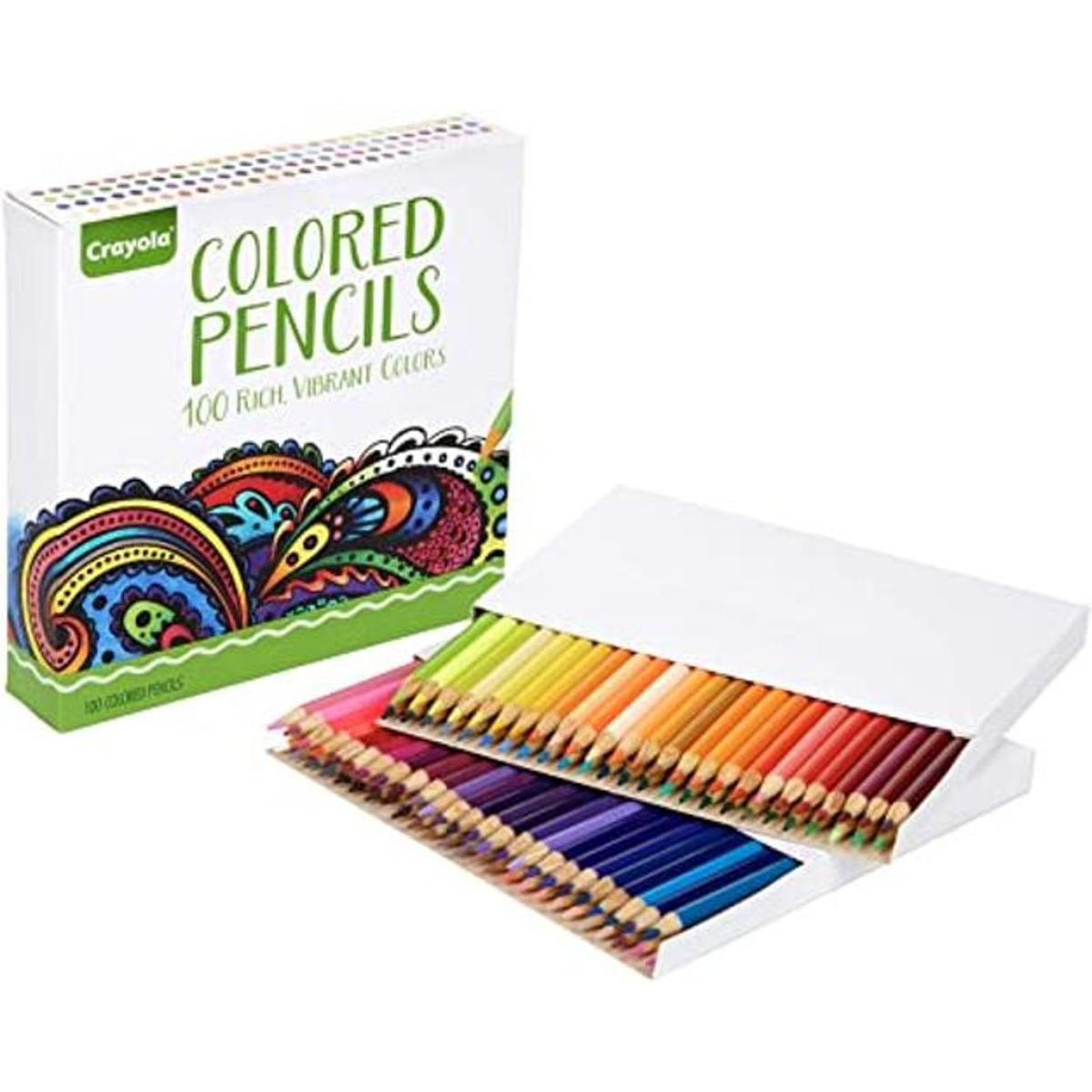 Crayola 100 lápices de colores regalos para niños