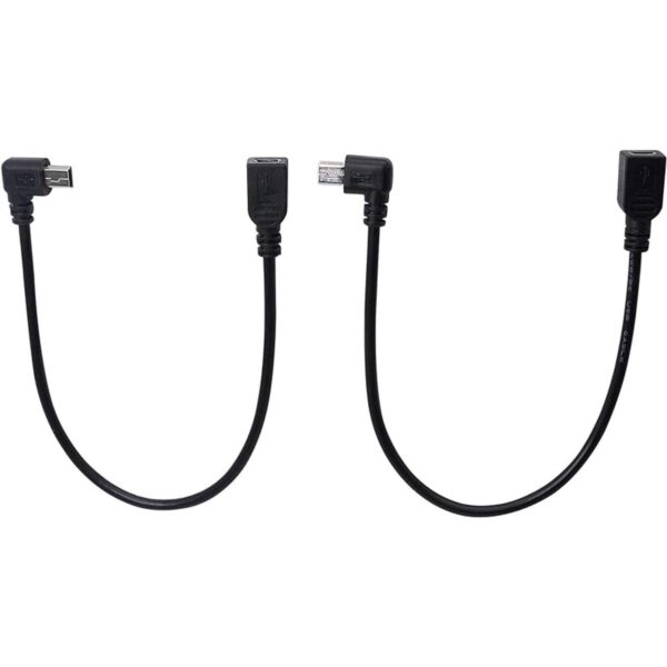 CERRXIAN Cable Mini USB Combo Mini USB Hembra a ángulo_1
