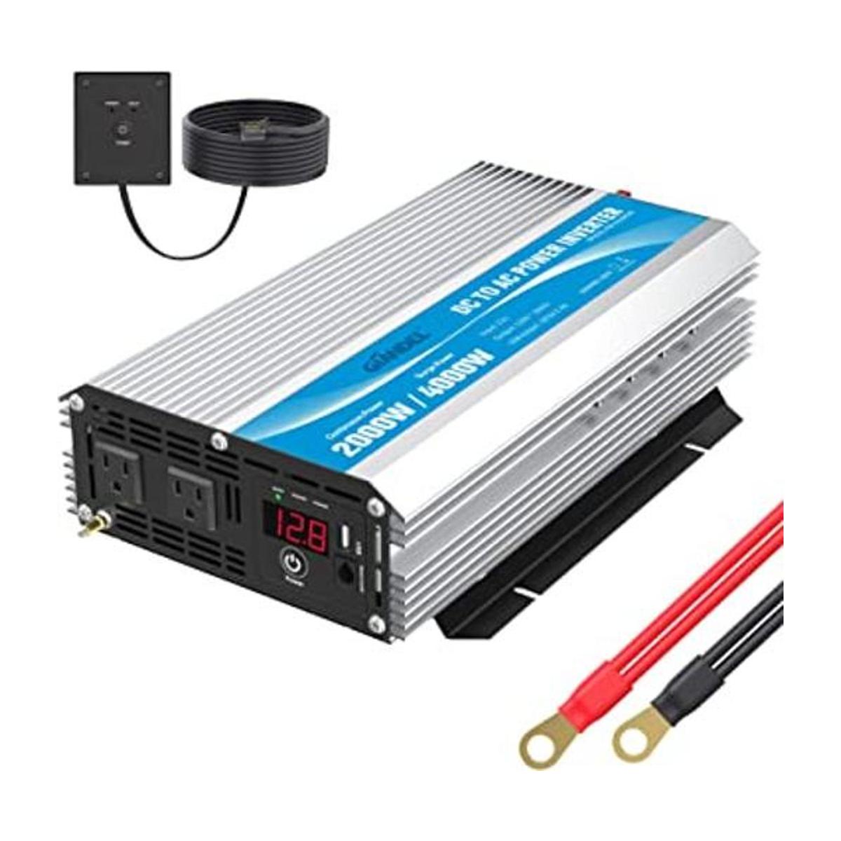 Inversor de alimentación GIANDEL 12 V CC a 110 V 120 V AC