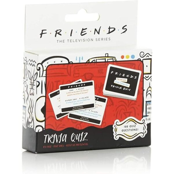 Paladone Friends TV Show Trivia Quiz Game con 100 preguntas_1