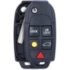 Beefunny Funda plegable de repuesto para llave remota con_1