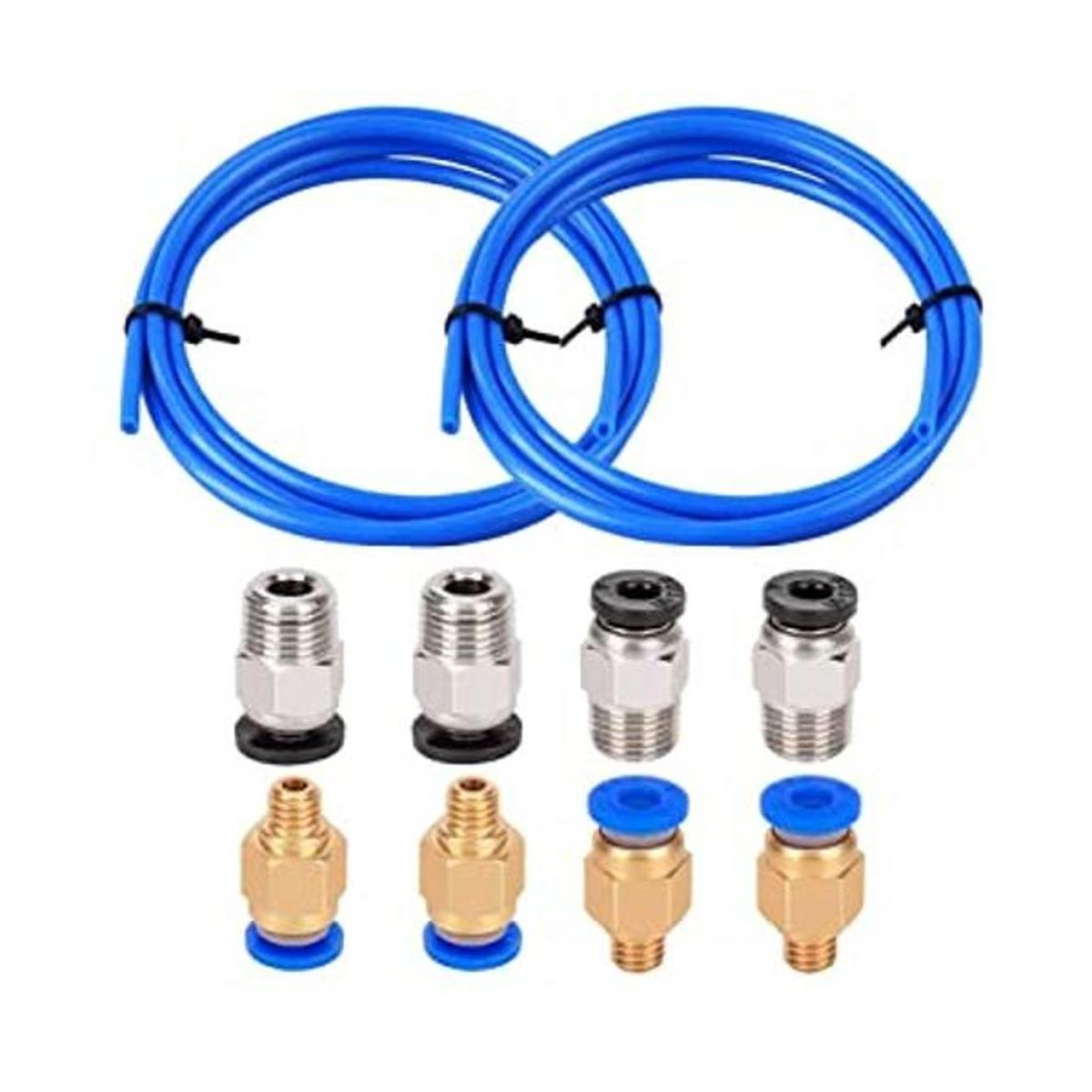 Aokin 2 tubos de PTFE Bowden 4.9 ft azul para filamento
