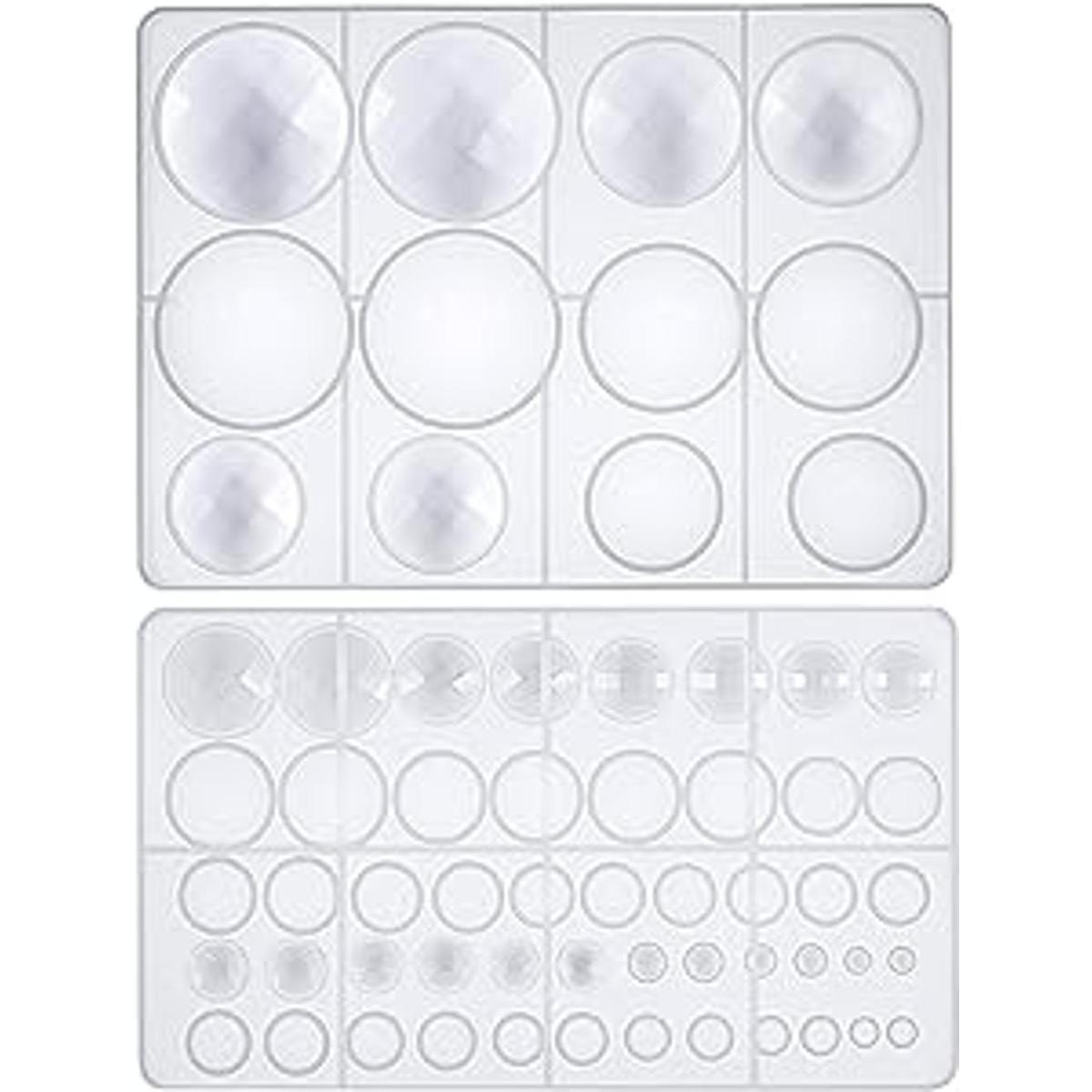 Funshowcase Cabujón Gem Moldes de silicona de resina para
