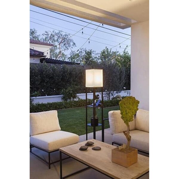 Brightech Maxwell Charger Lámpara de pie moderna con_2