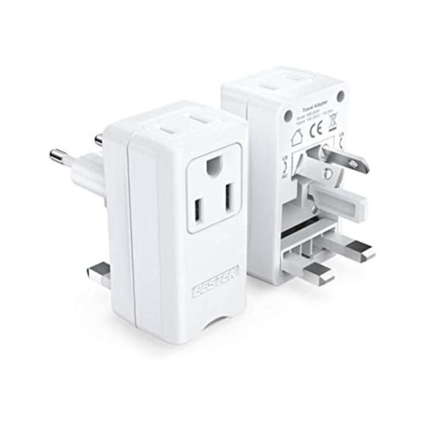 BESTEK Adaptador de enchufe de viaje mundial adaptador de_1