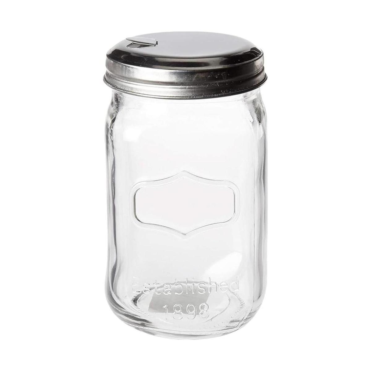 Circleware Yorkshire Mason Tarro de vidrio con tapa de