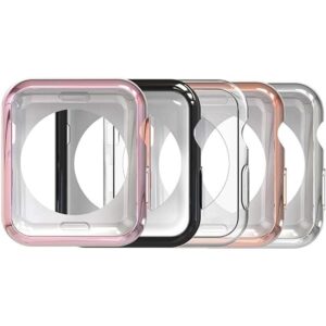 Simpeak Paquete de 5 fundas traseras suaves compatibles_1