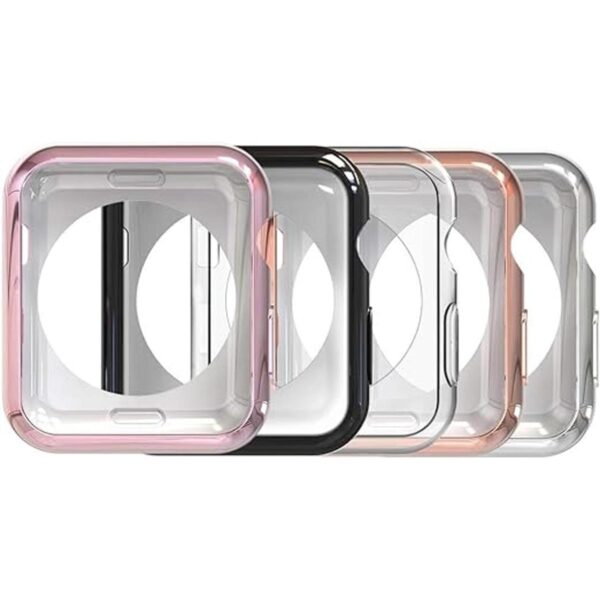 Simpeak Paquete de 5 fundas traseras suaves compatibles_1