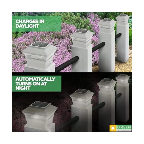 GreenLighting Standard 1 Luces LED de tapa para poste_2