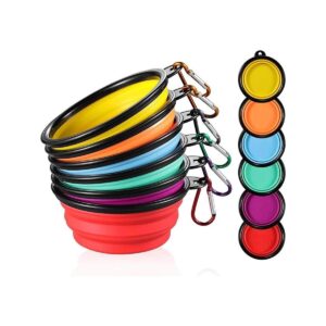 Tazón plegable para perros de viaje para perros 12 onzas