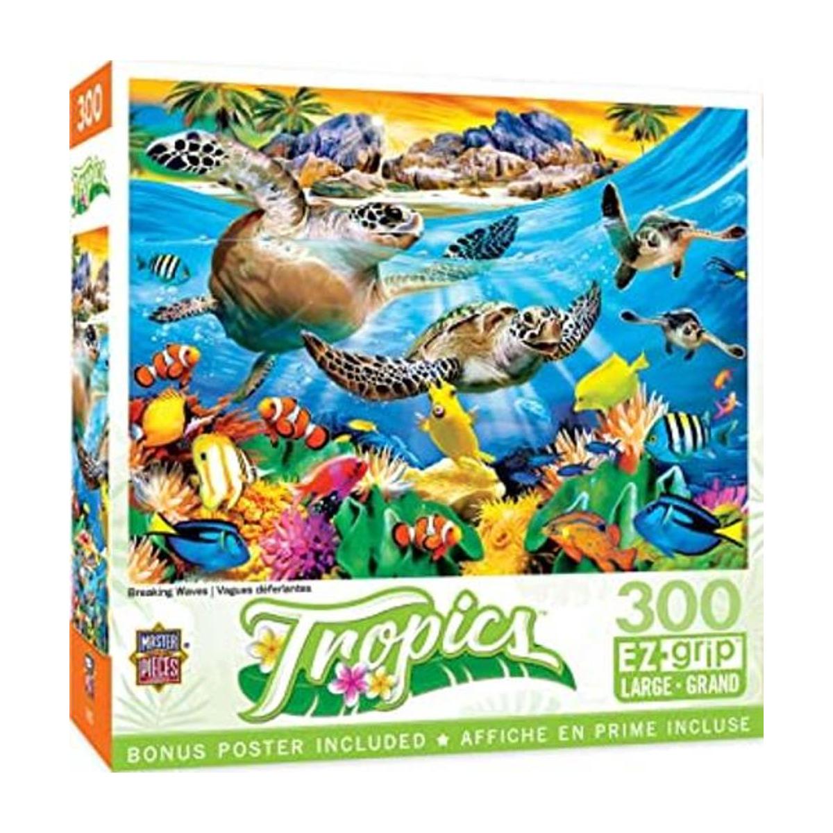 MasterPieces Rompecabezas EZ Grip de 300 piezas 18 x 24