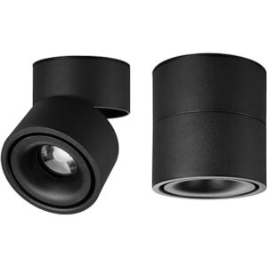 Foco de techo LED Lámpara de pared ajustable de 360 COB