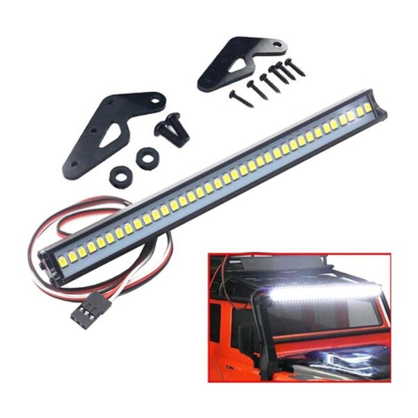 ShareGoo 36 luces LED de techo de metal para Traxxas TRX4