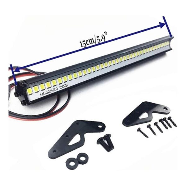 ShareGoo 36 luces LED de techo de metal para Traxxas TRX4