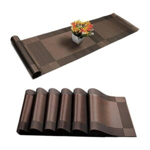 Manteles individuales con caminos de mesa manteles