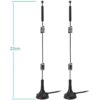 Bingfu Doble banda WiFi 2.4GHz 5.8GHz 9dBi base magnética_2