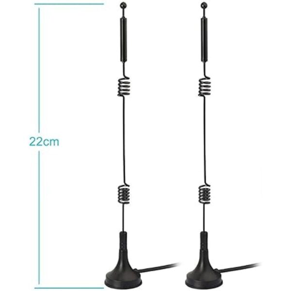 Bingfu Doble banda WiFi 2.4GHz 5.8GHz 9dBi base magnética_2