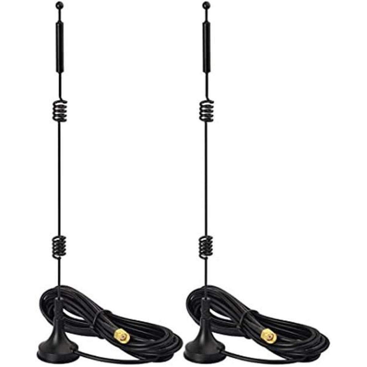 Bingfu Doble banda WiFi 2.4GHz 5.8GHz 9dBi base magnética