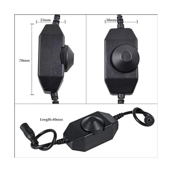 JUNWEN Regulador de intensidad LED para SMD 2835 3528_3