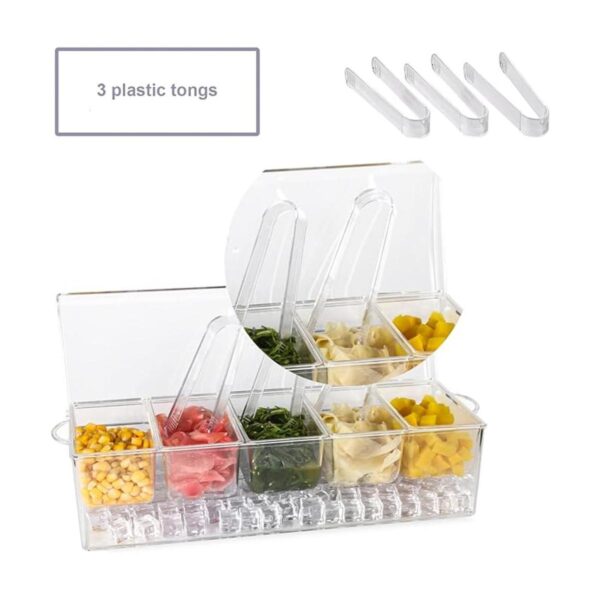 IVYHOME Servidor de condimentos refrigerado Barra de_3