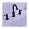 TRUSTMI grifo para lavamanos de baño. Negro