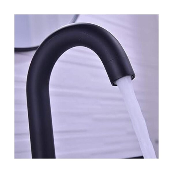 TRUSTMI grifo para lavamanos de baño. Negro
