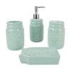 Home Basics Mint Gift Home Basics Beautiful Rose Juego