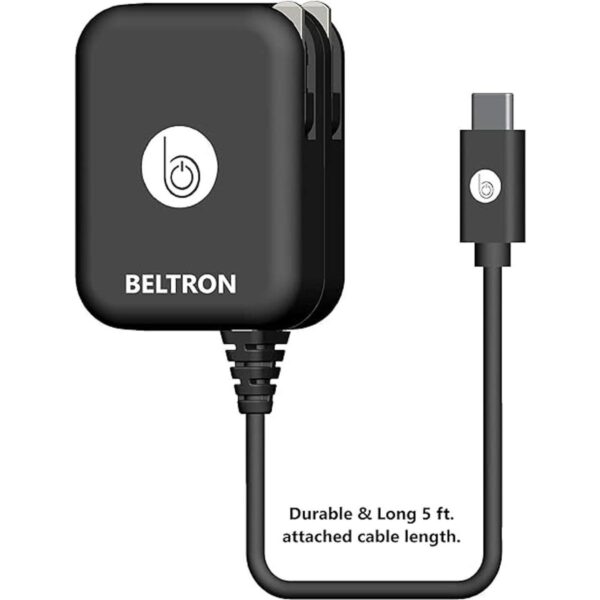 BELTRON Cargador de pared USB Turbo Fast tipo C de 5 V3_2