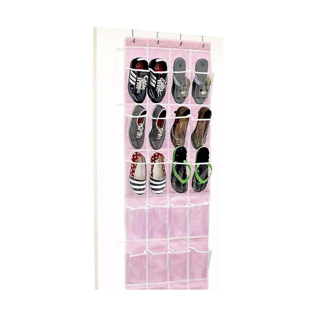 SimpleHouseware Organizador de zapatos para colgar sobre