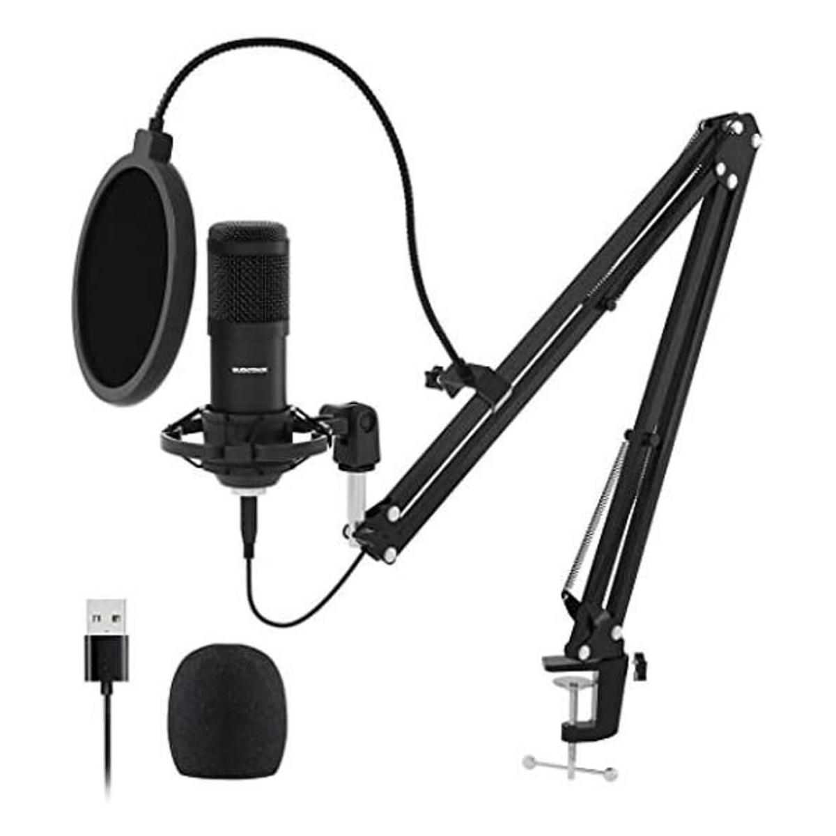 SUDOTACK Micrófono de PC para streaming USB kit