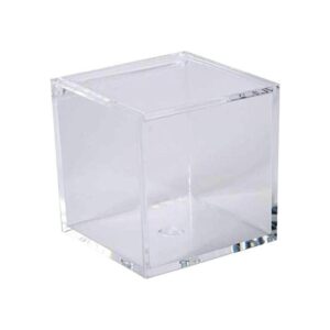 Hammont Cajas acrílicas transparentes paquete de 6_1
