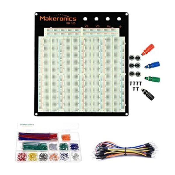 Makeronics Solderless Kit completo de tablero de pan_1