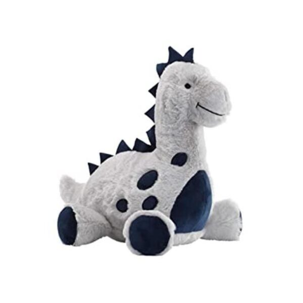 Lambs Ivy Peluche de dinosaurio de peluche azulgris_1
