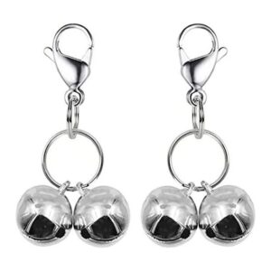 IVIA PET 4 juegos de campanas de gato para collar de