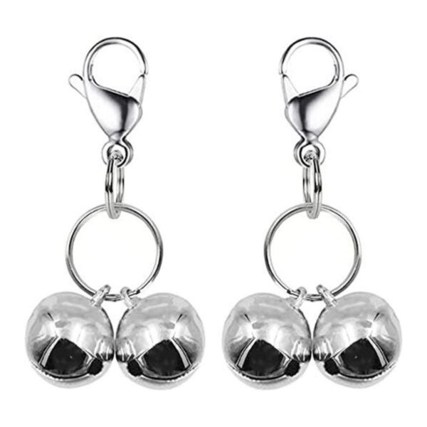 IVIA PET 4 juegos de campanas de gato para collar de