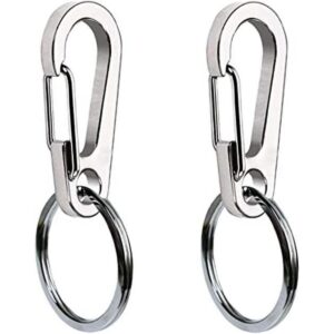 Comtim Paquete de 2 clips para placa de perro clips_1