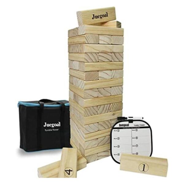 Juegoal Juego de 54 bloques gigantes para torre de_1