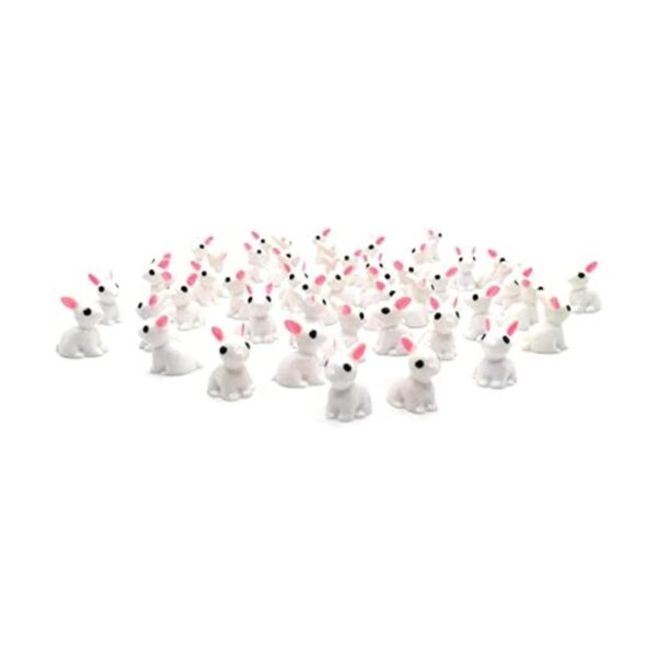 Exasinine Figuras miniaturas de animales pequeños jardín_1