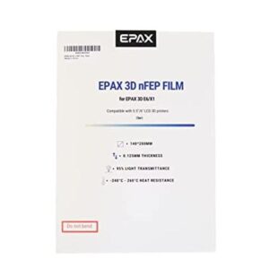 EPAX nFEP Lámina de película de 7.874 x 5.512 in de_1